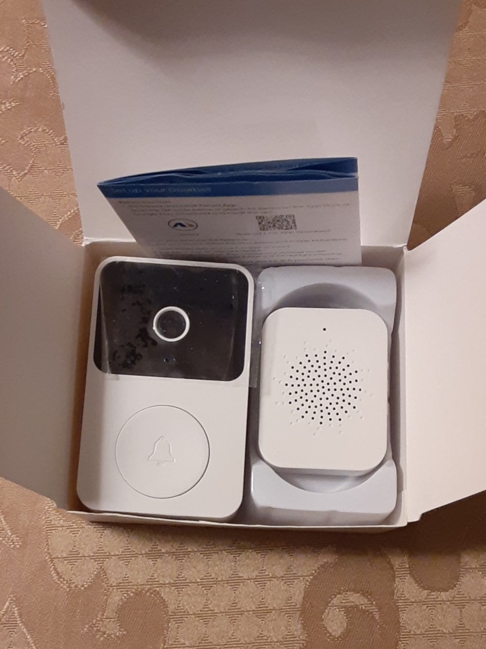Mini Wireless Camera Two-Way Audio Doorbell